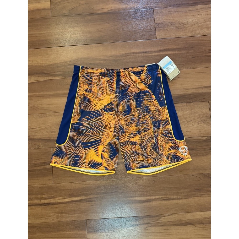 NWT Nike Dri-Fit Academy Soccer Shorts Blue Orange HV1826-494 Men's Size Medium
